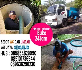 Jasa Sedot WC Sukodono Sidoarjo, Dekat Armada Respon Cepat