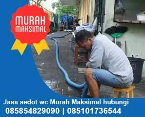 Sedot WC Surabaya Utara: Jangkau Gang Sempit, Harga Jelas