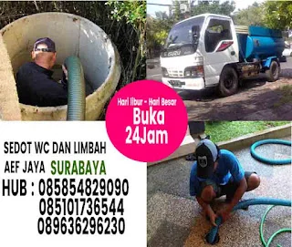 Sedot WC Surabaya & Limbah: Rumah, Resto, Kantor Terlayani
