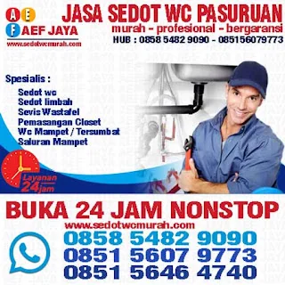 Sedot WC Pasuruan: Harga Jelas, Teknisi Cepat Datang