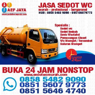 Sedot WC Kebomas: Harga Jelas, Teknisi Cepat Datang